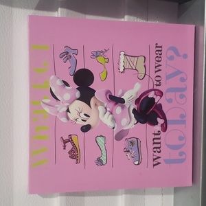 Minnie mouse wall decor‎